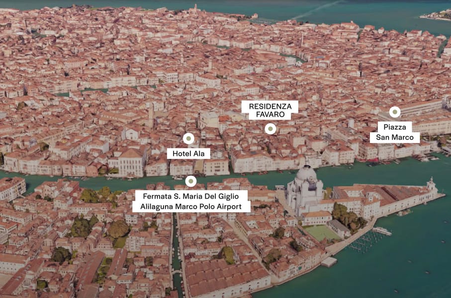 Mappa Residenza Favaro Venezia 01